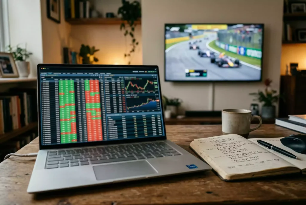 Prognosemärkte und F1 Wetten - Betfair-Daten als Analyse-Tool