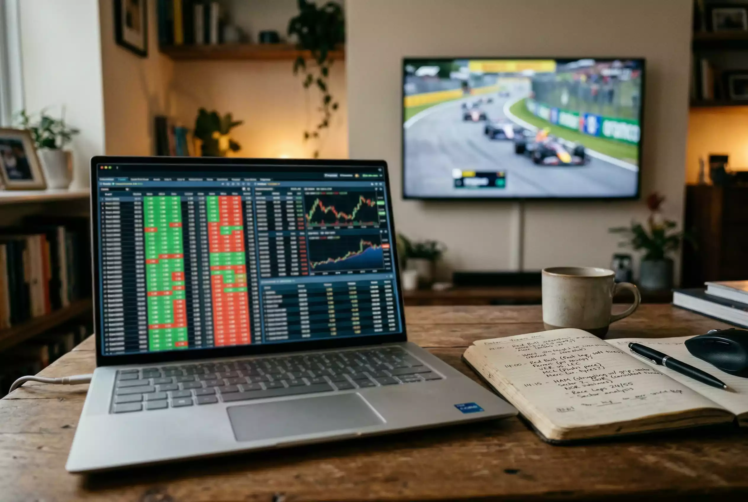 Prognosemärkte und F1 Wetten - Betfair-Daten als Analyse-Tool